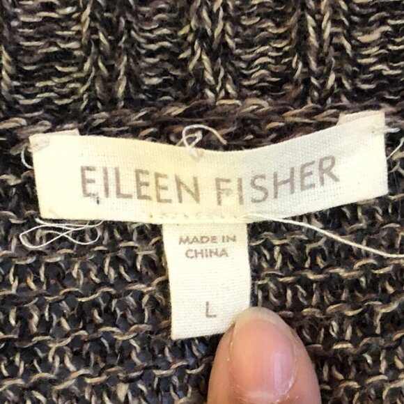 Eileen Fisher 100% linen knit light cardigan duster - Picture 9 of 12